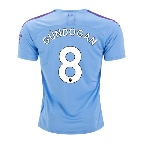 Maglia Manchester City Giocatore Gundogan Home 2019/2020 - Clicca l'immagine per chiudere